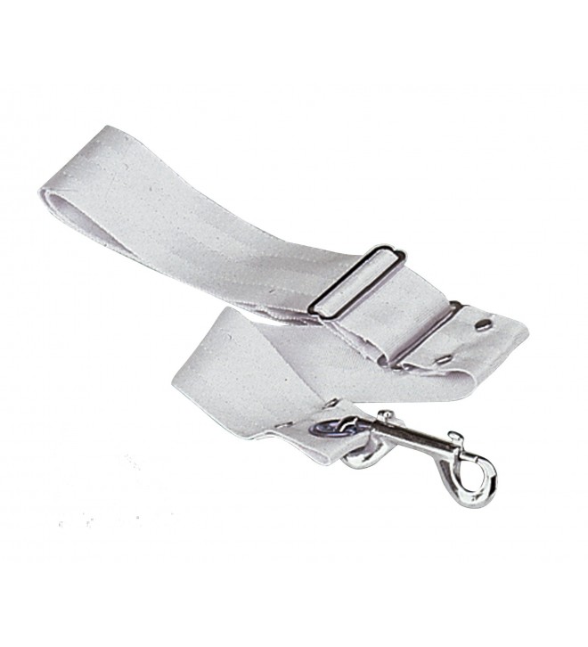 Tennis Net Centre Strap - White