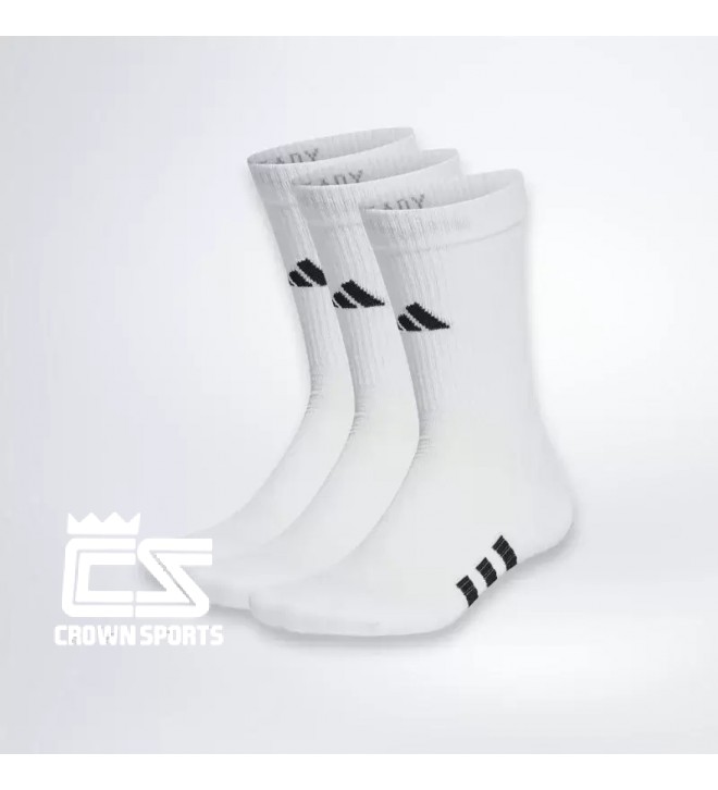 ADIDAS PERFORMANCE CUSHIONED CREW SOCKS 3 PAIRS HT3452