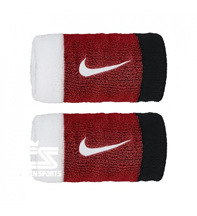Swoosh Doublewide Wristband Nike Tricolour
